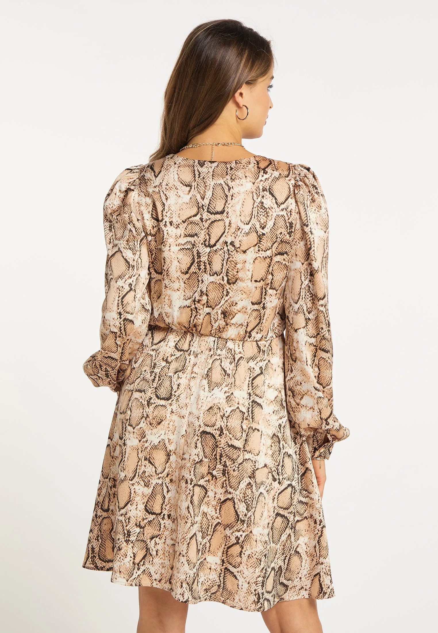 faina Women's Dress With Snake Print