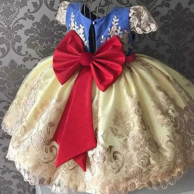 Fancy Baby Girls Dress New Year Party Evening Gowns Elegant Princess Dress Ball Gowns Wedding Kids Dresses For Girls