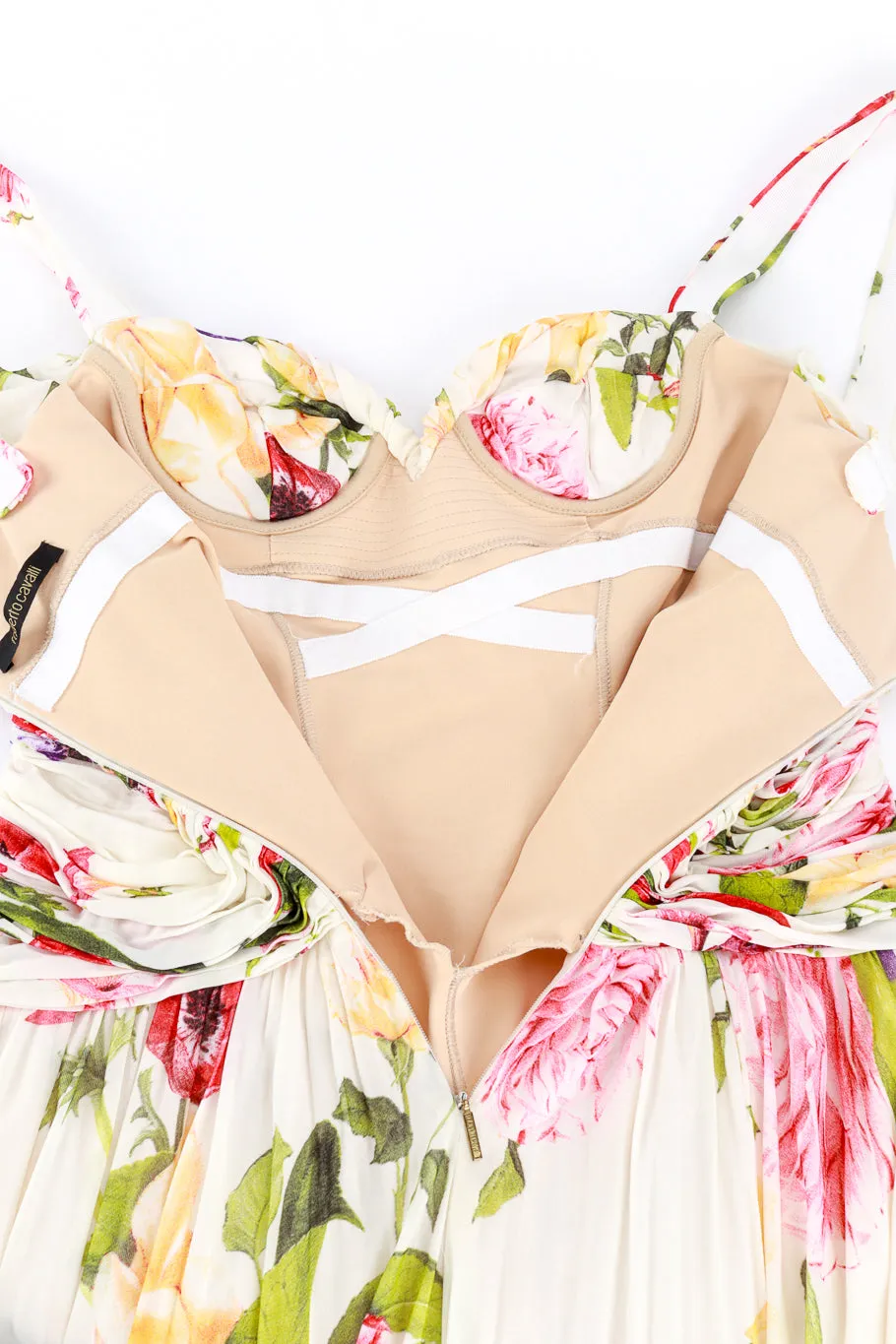 Floral Ruched Cocktail Dress