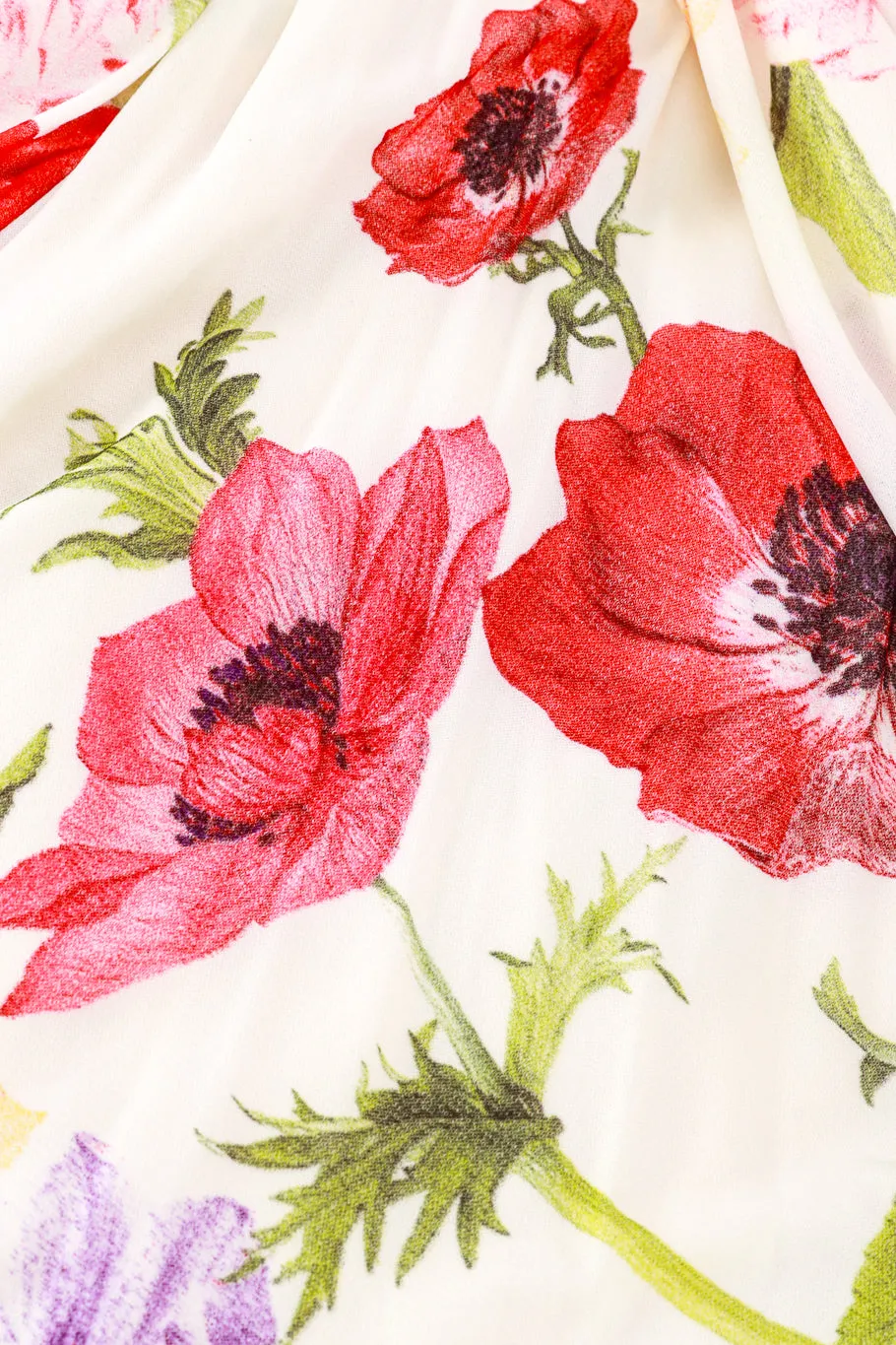 Floral Ruched Cocktail Dress