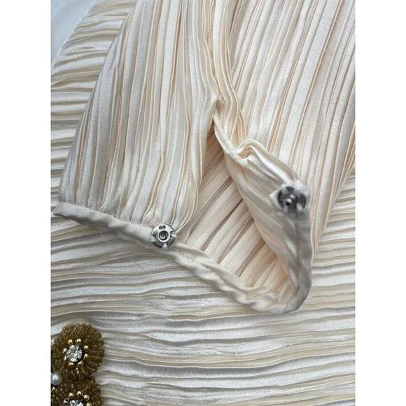 Formal Threads Faux Pearls / Beaded Jacket Size 12