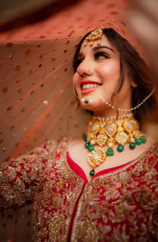 Front Open Gown with an Inner Shirt, Lehenga and Dupatta