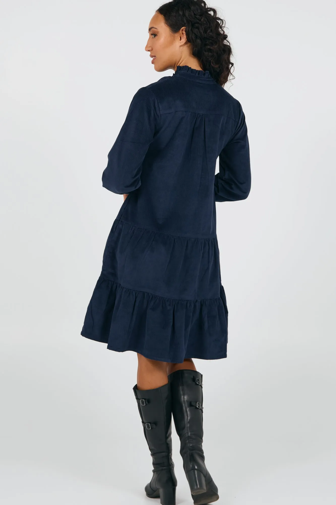 Ginger Dress Navy