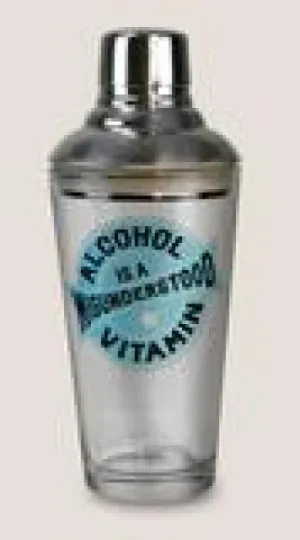 Glass Cocktail Shaker - Vitamin