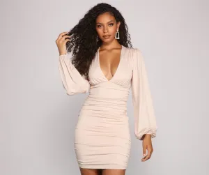 Glitz And Stylish Glamour Mini Dress