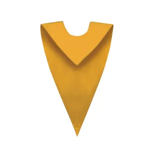 Gold V-Neck Choir Stole