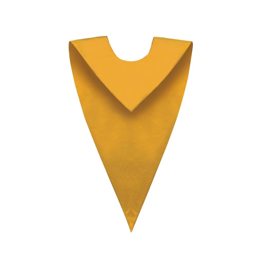 Gold V-Neck Choir Stole