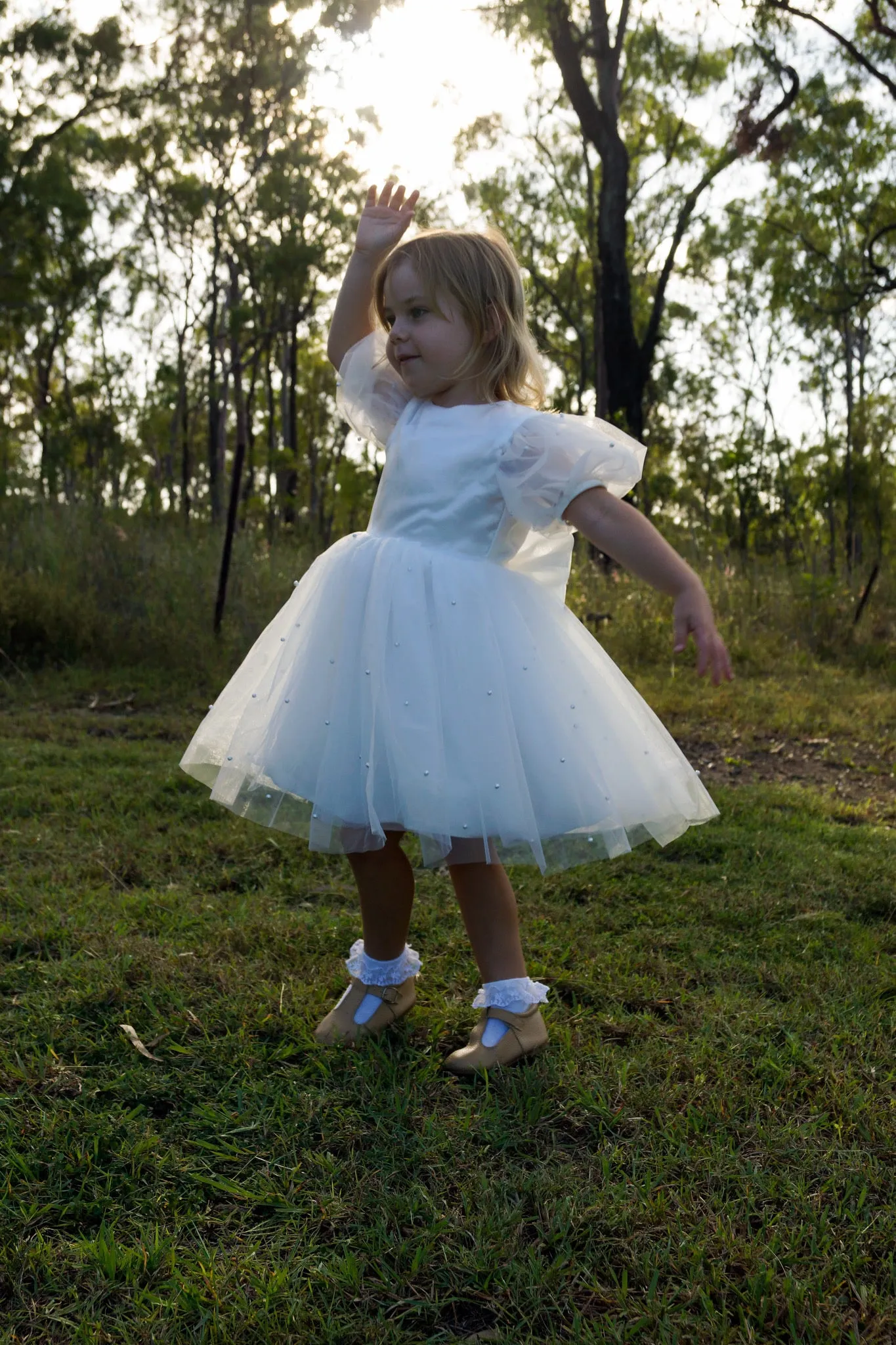Grace Embellished Couture - Flower Girl Dress