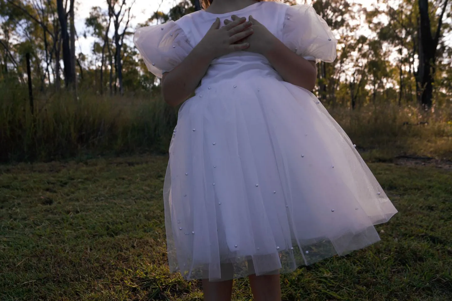Grace Embellished Couture - Flower Girl Dress