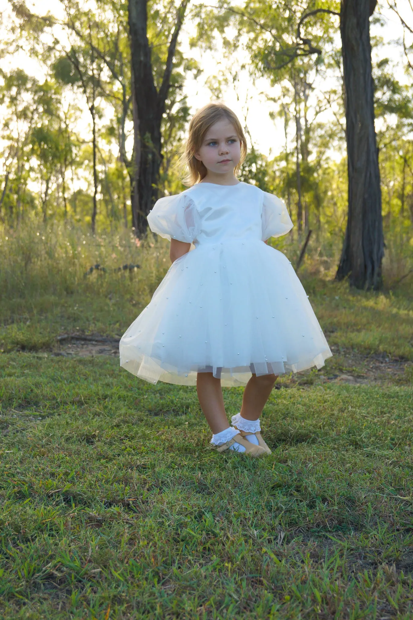 Grace Embellished Couture - Flower Girl Dress
