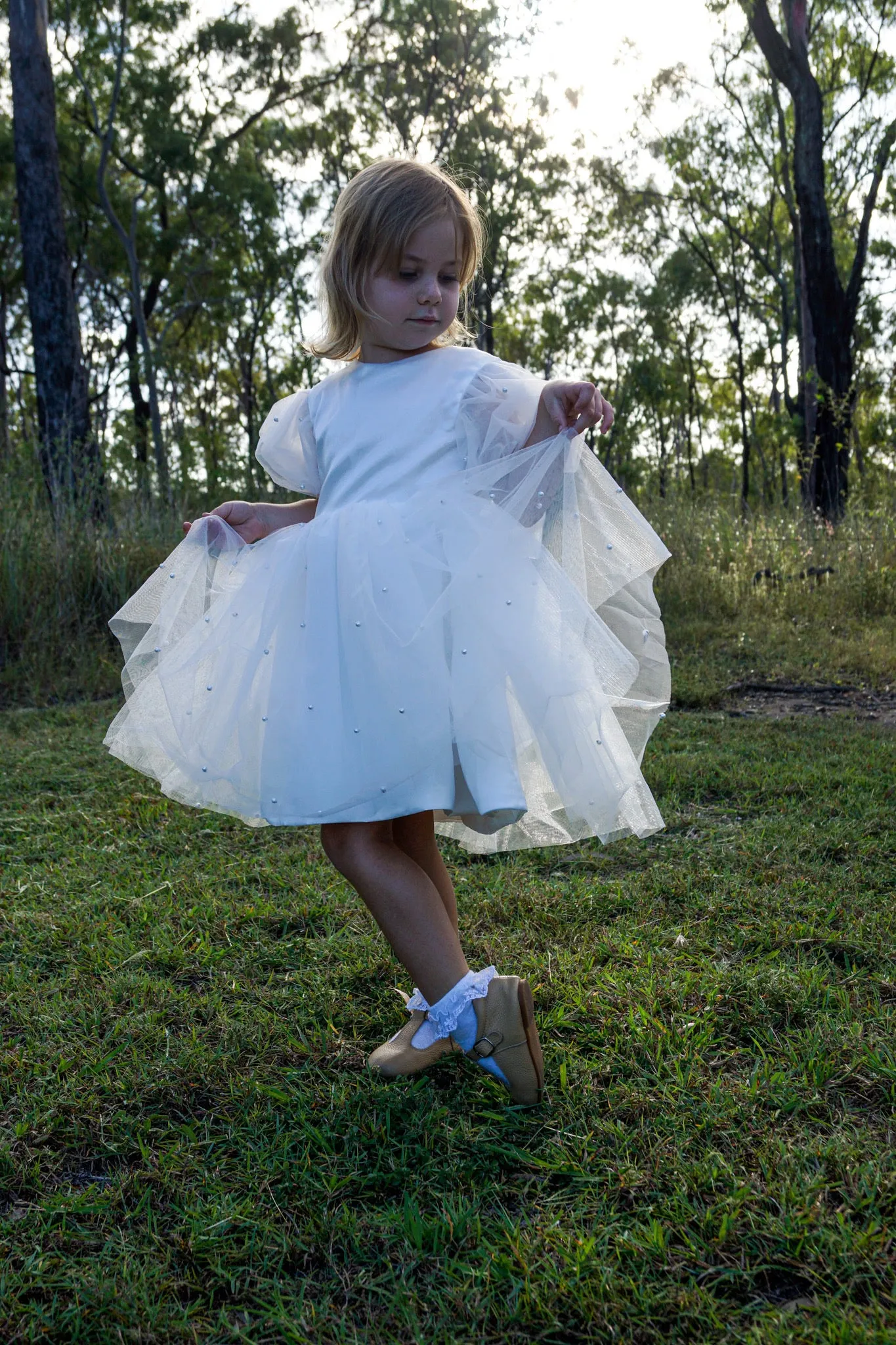 Grace Embellished Couture - Flower Girl Dress