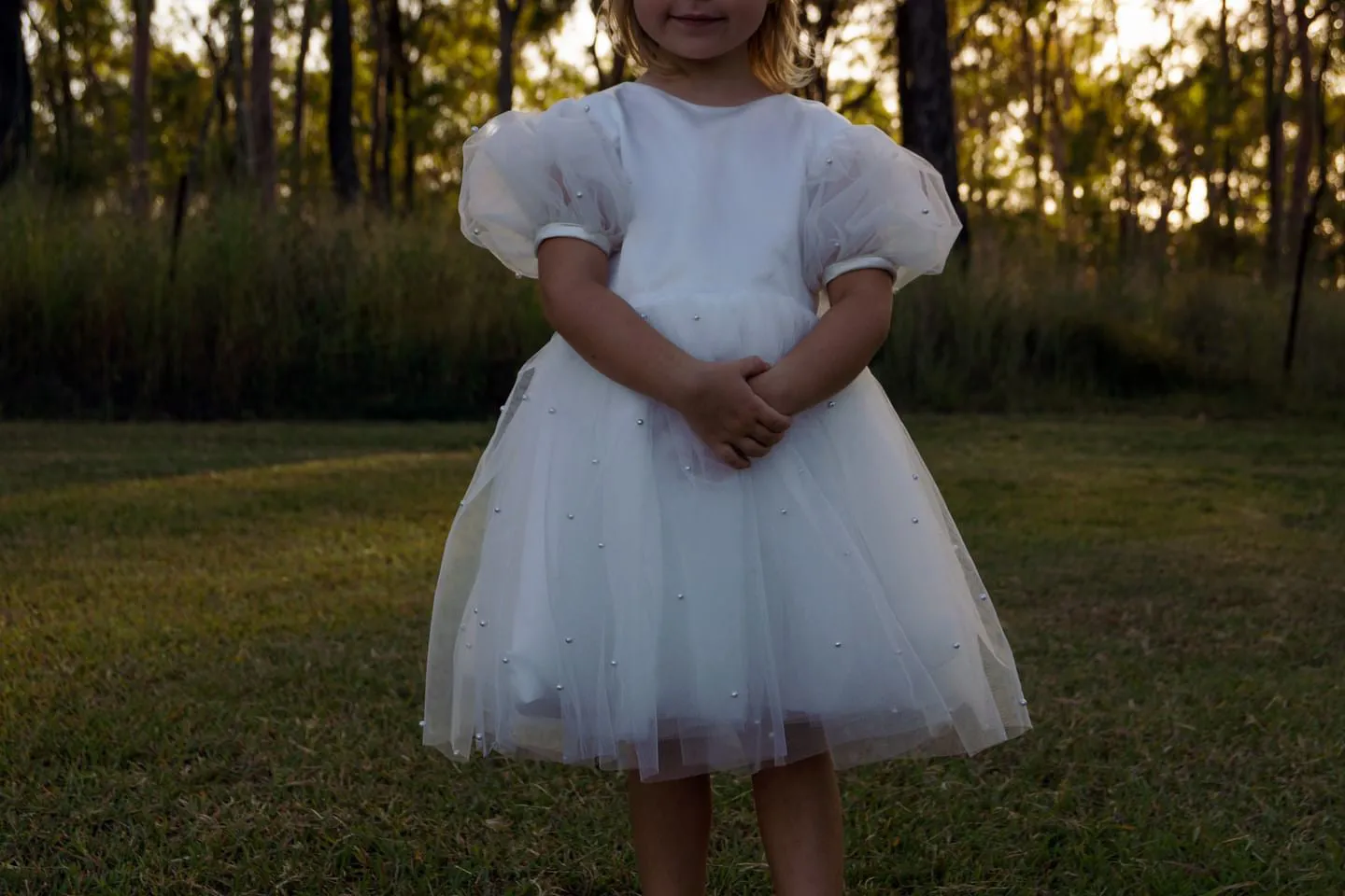 Grace Embellished Couture - Flower Girl Dress