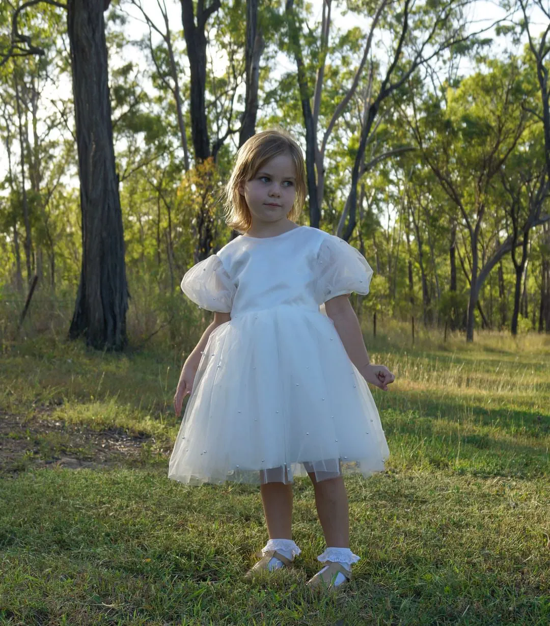 Grace Embellished Couture - Flower Girl Dress