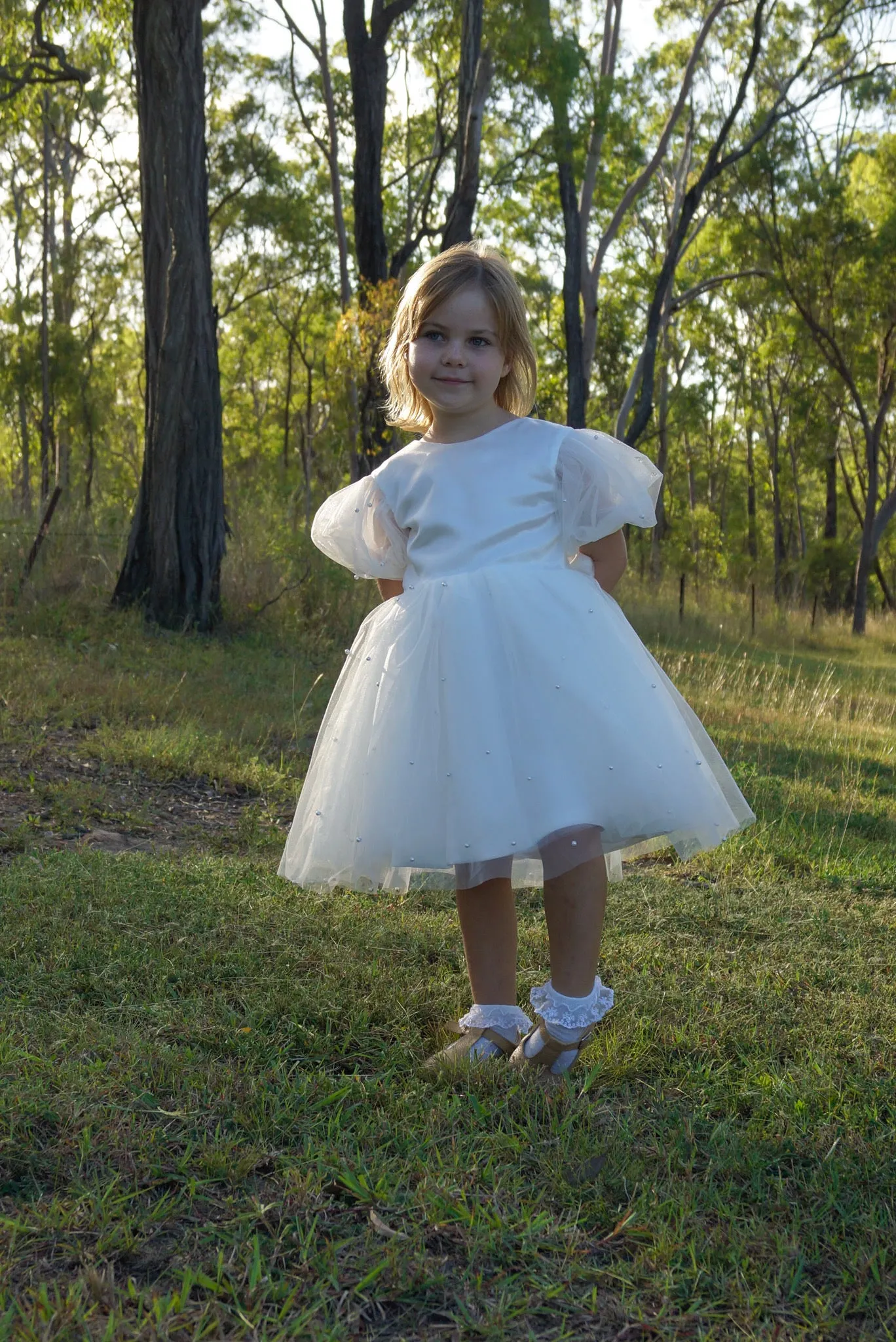 Grace Embellished Couture - Flower Girl Dress