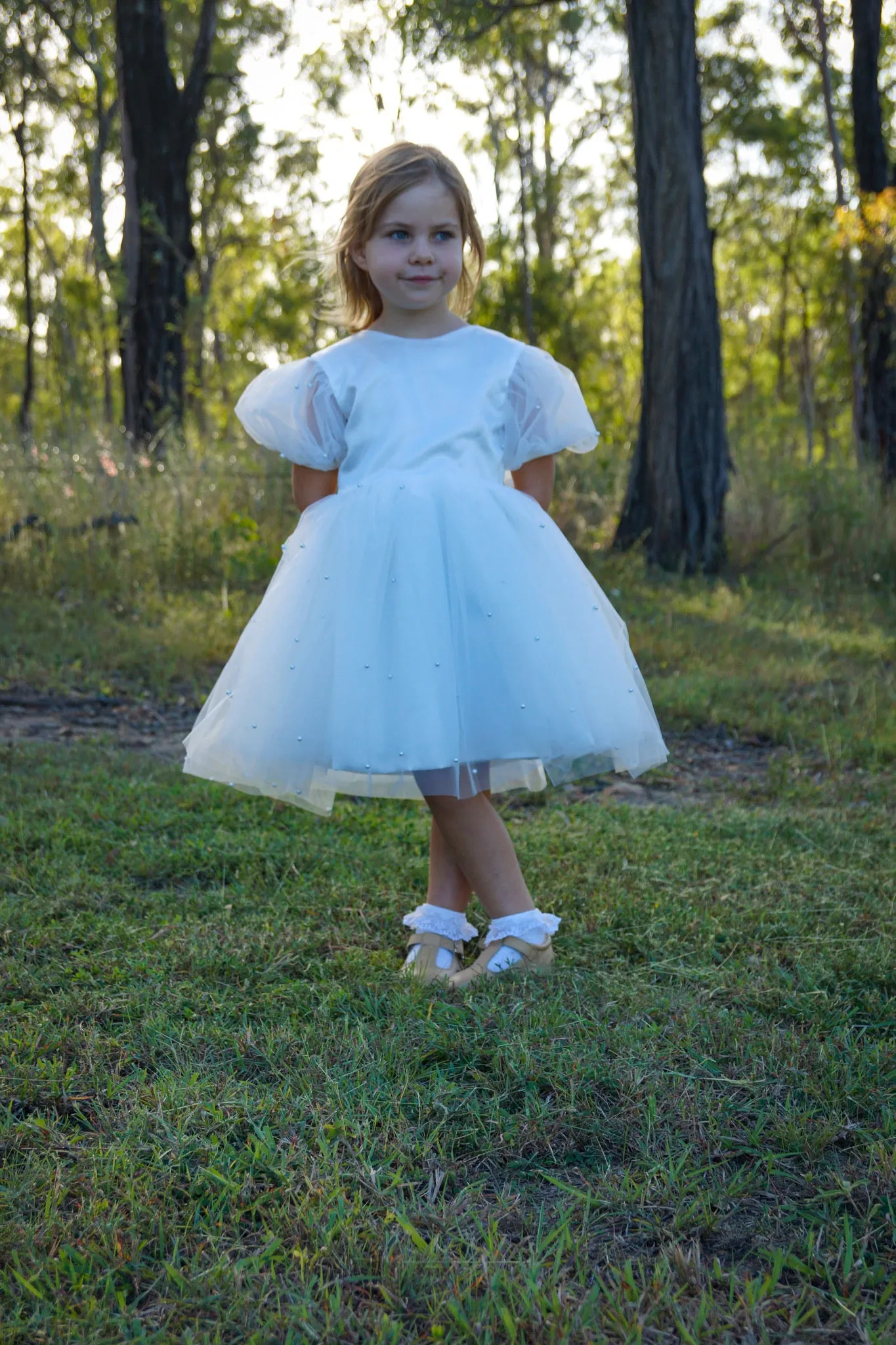 Grace Embellished Couture - Flower Girl Dress