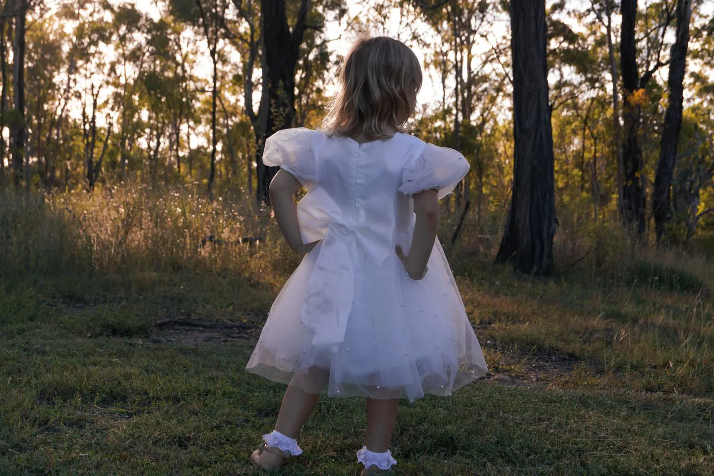 Grace Embellished Couture - Flower Girl Dress