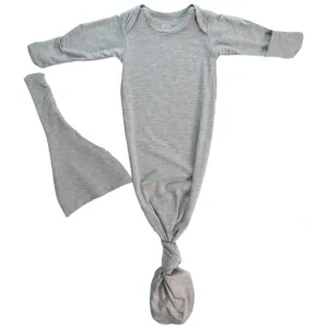 Gray Knotted Gown