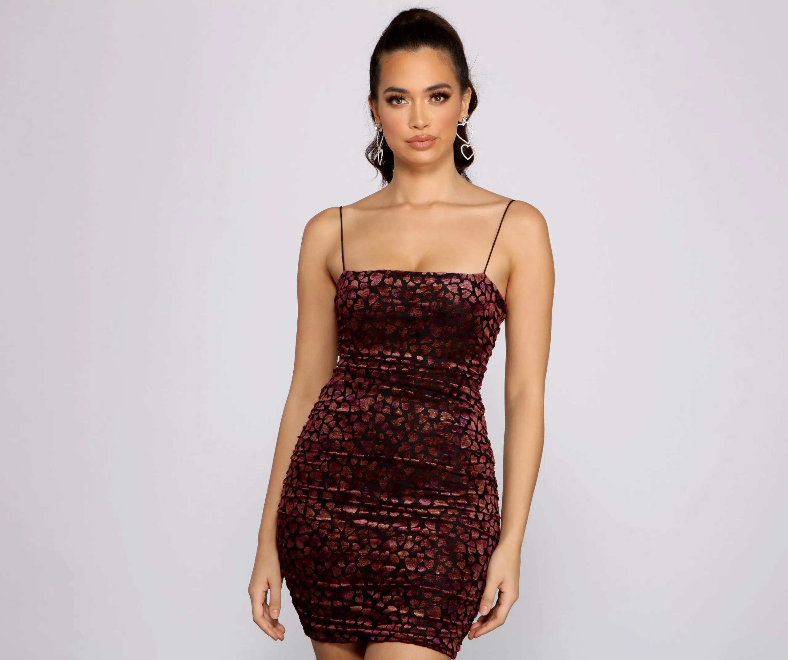 Heart Of Glam Charming Sleeveless Mini Dress