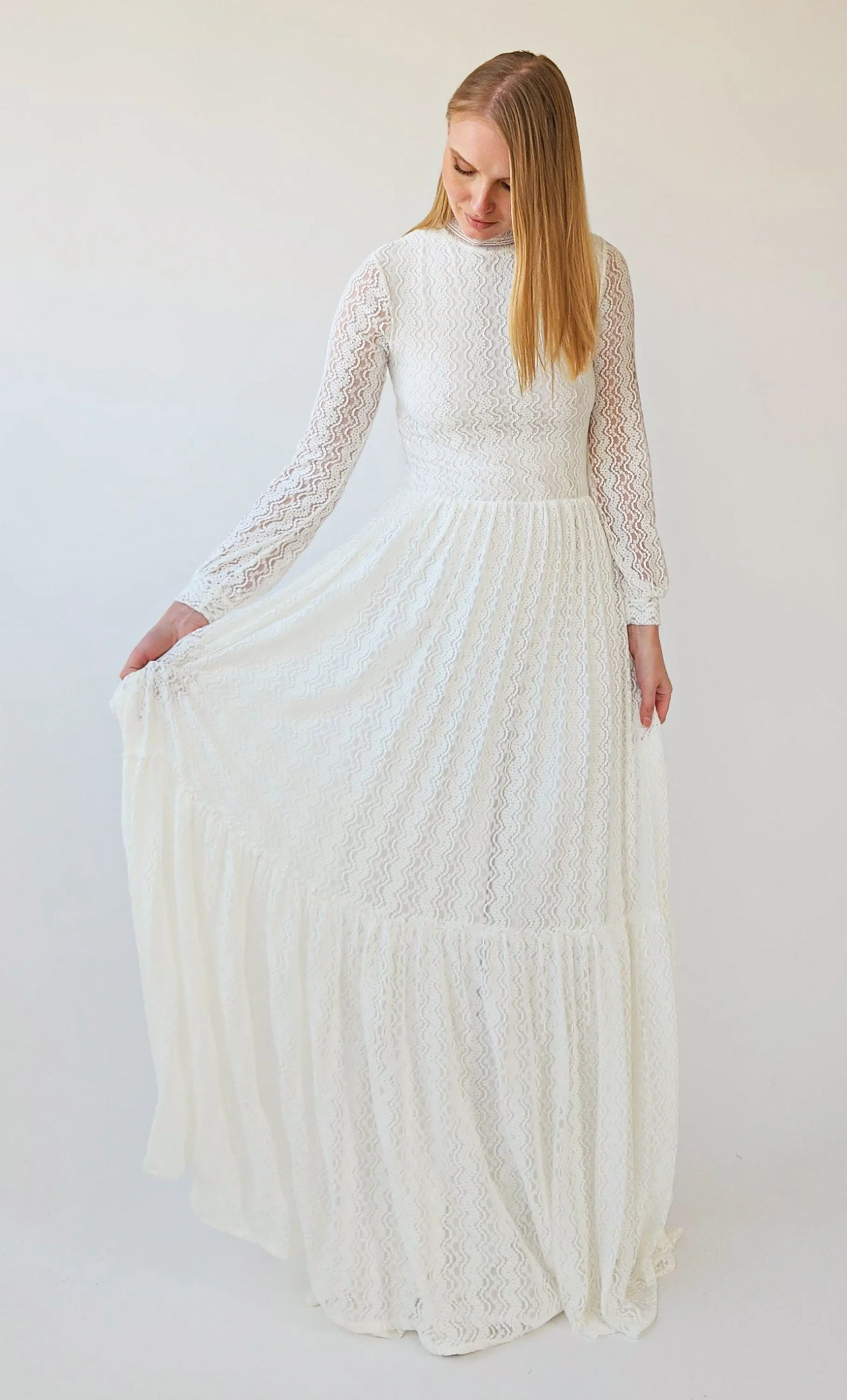 High neck Dress #1405