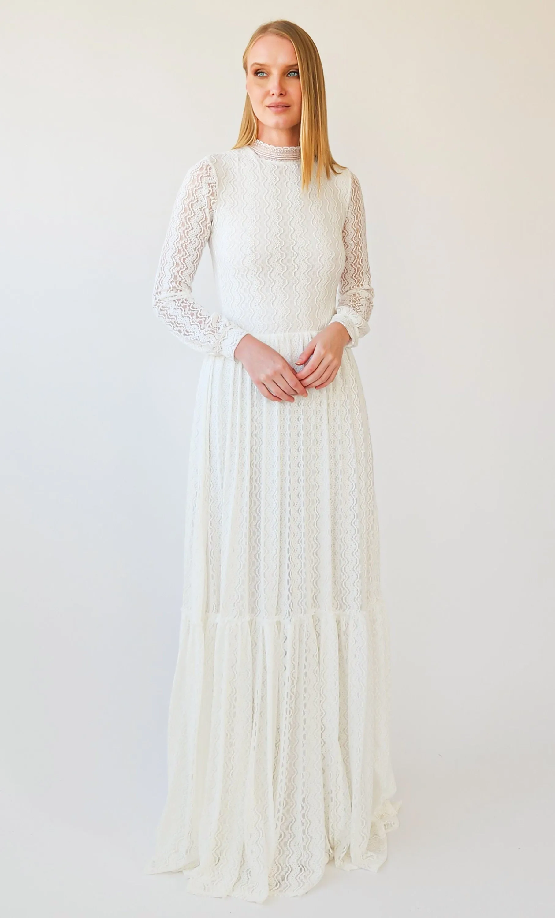 High neck Dress #1405