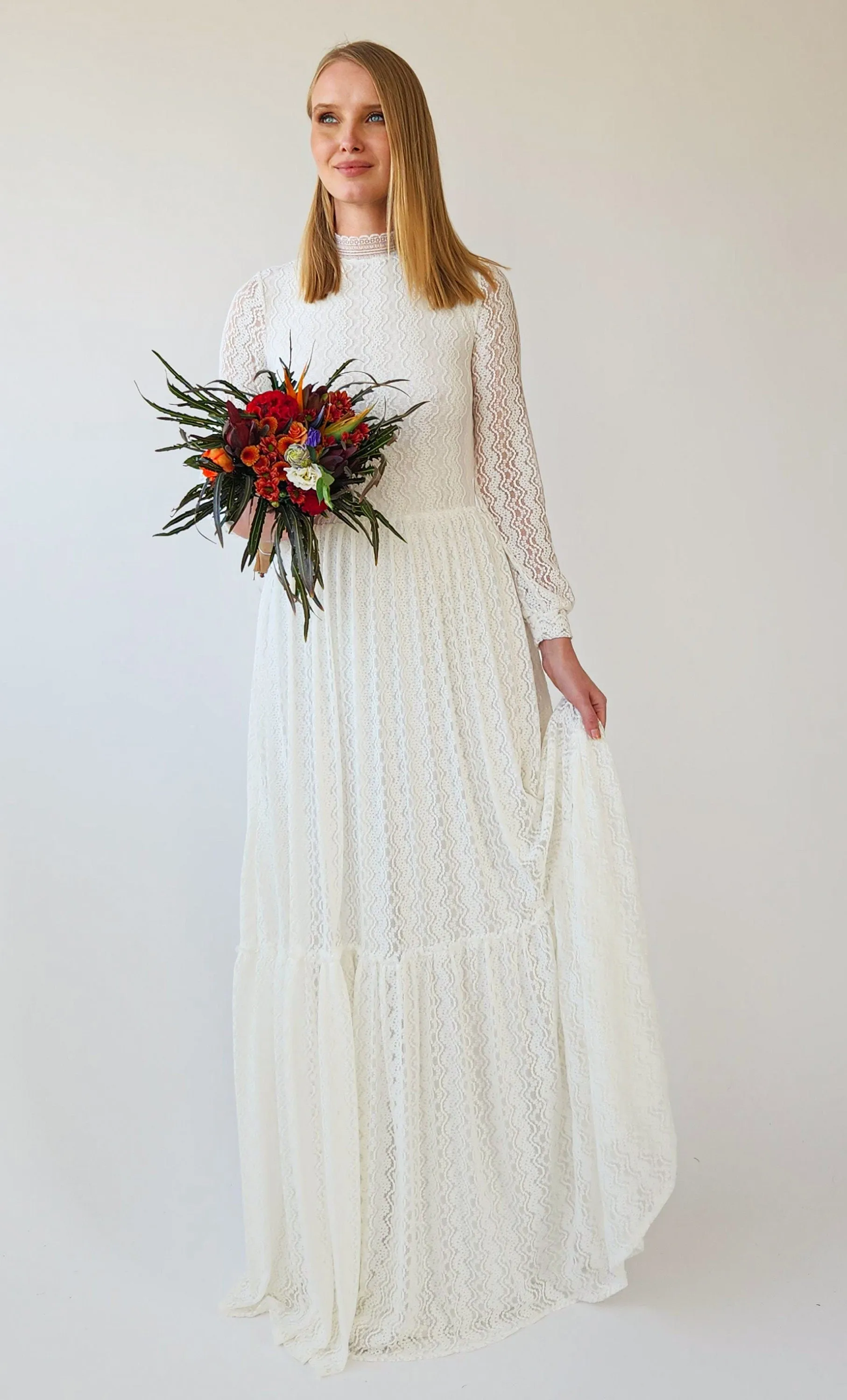 High neck Dress #1405