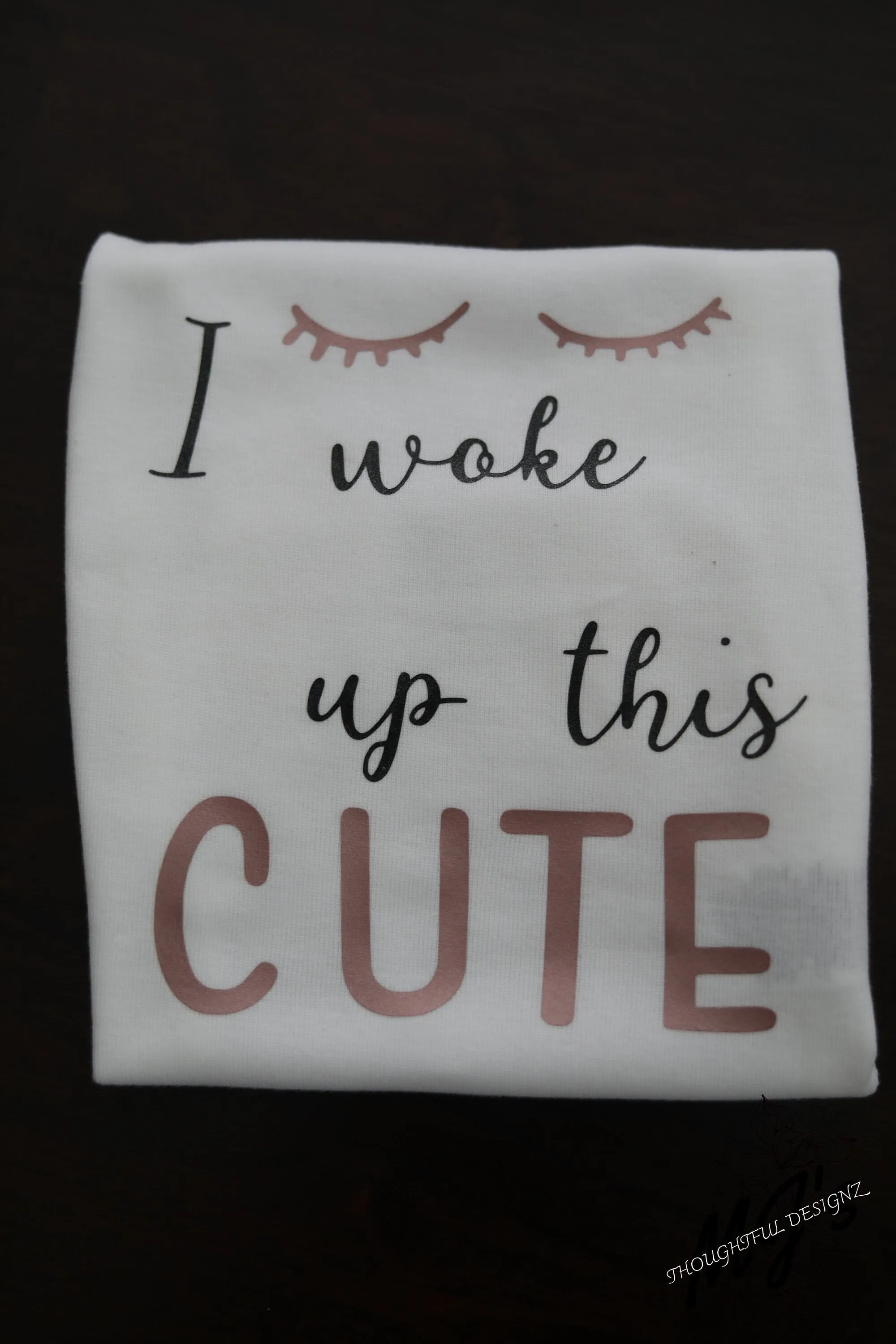 I Woke up this cute bodysuit