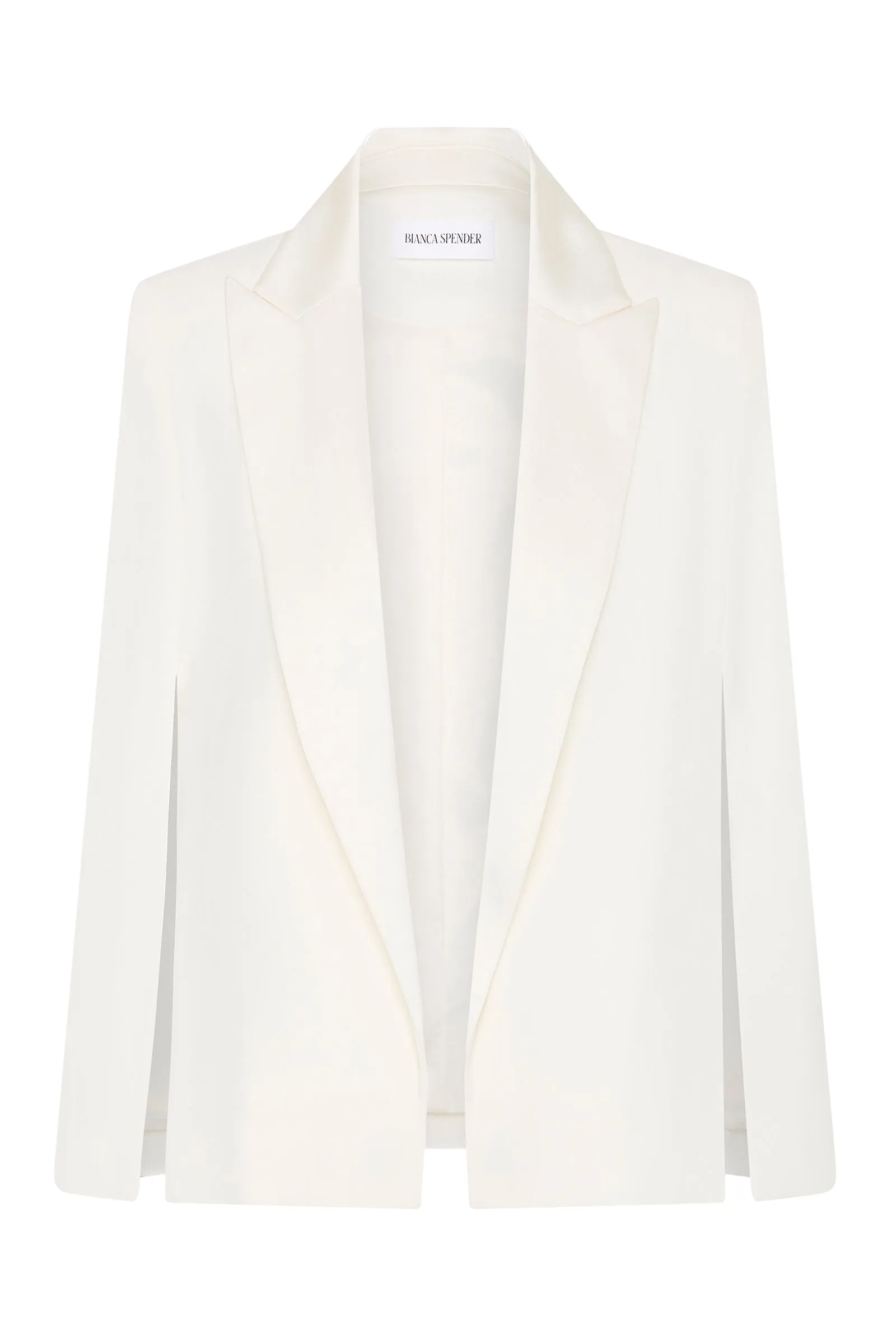 IVORY SATIN CREPE JACQUETTE