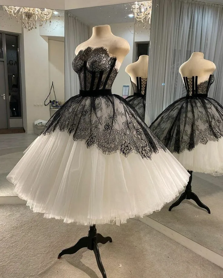 JazzHer Vintage Ball Gown Prom Dresses Short Homecoming Dress Tulle Party Dress (PRE-ORDER)