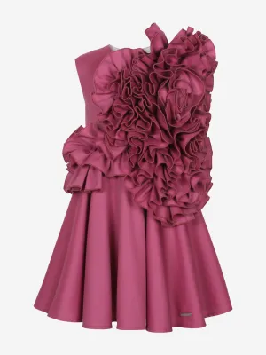 Jessie And James Girls Adage Dress in Purple