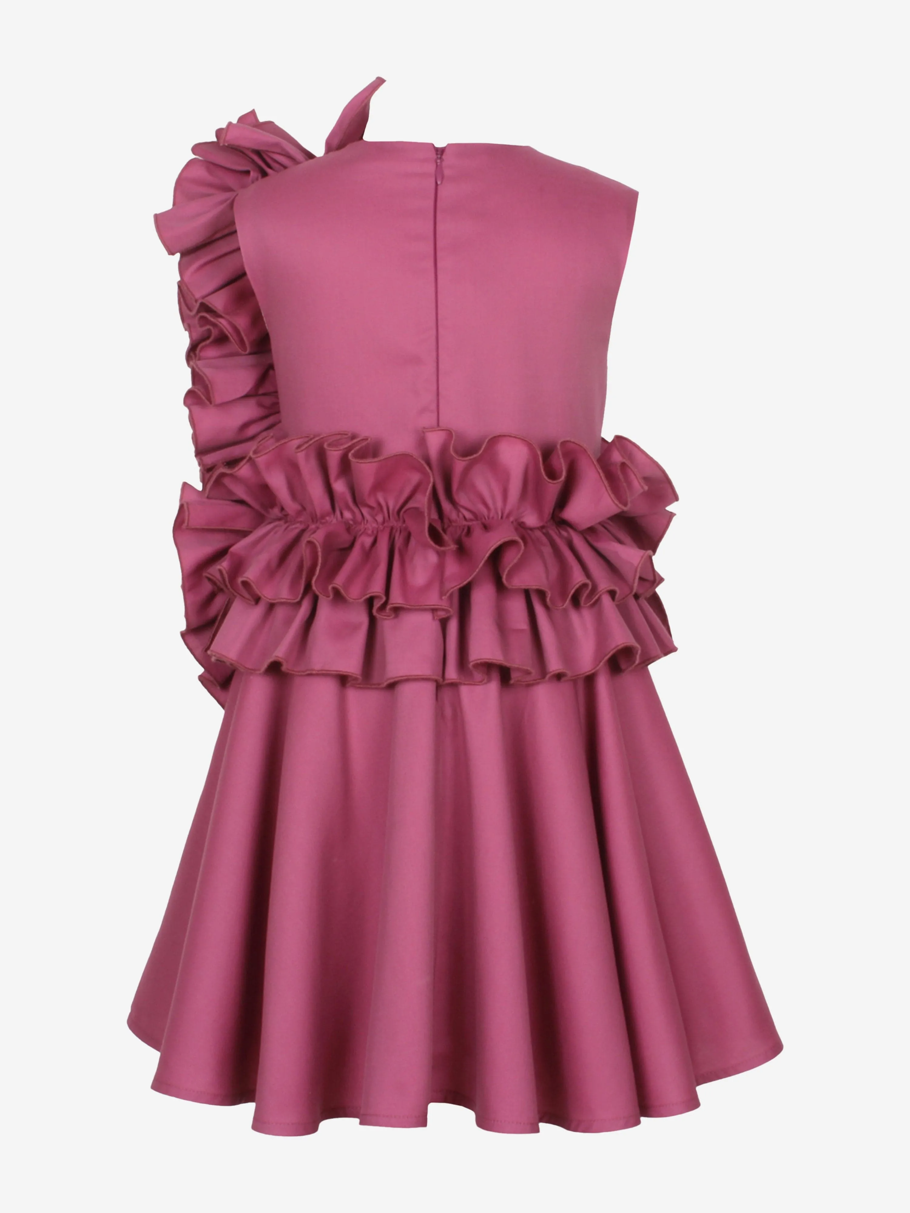 Jessie And James Girls Adage Dress in Purple