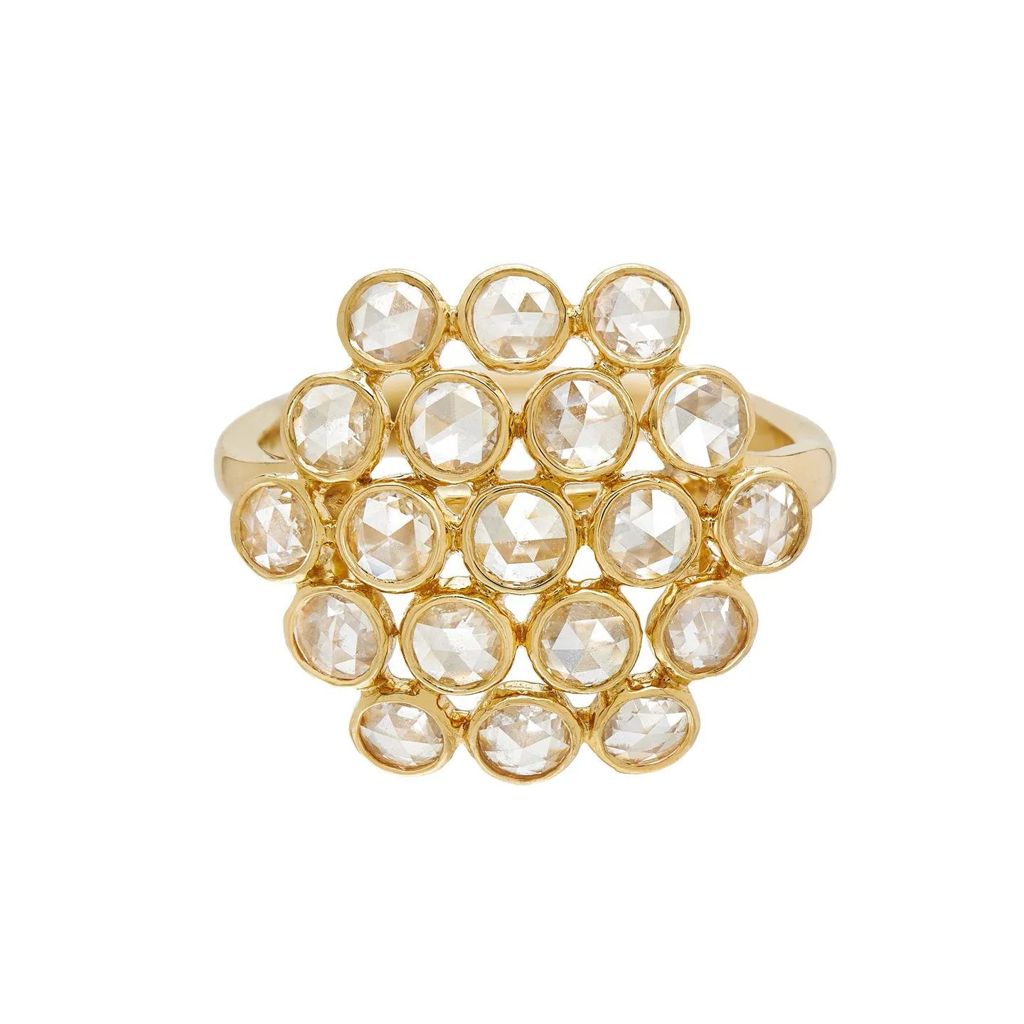 Josephine White Diamond Cocktail Ring