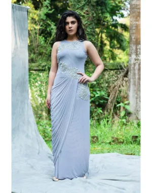 KAIRA's Rent Pleated Drape Gowns