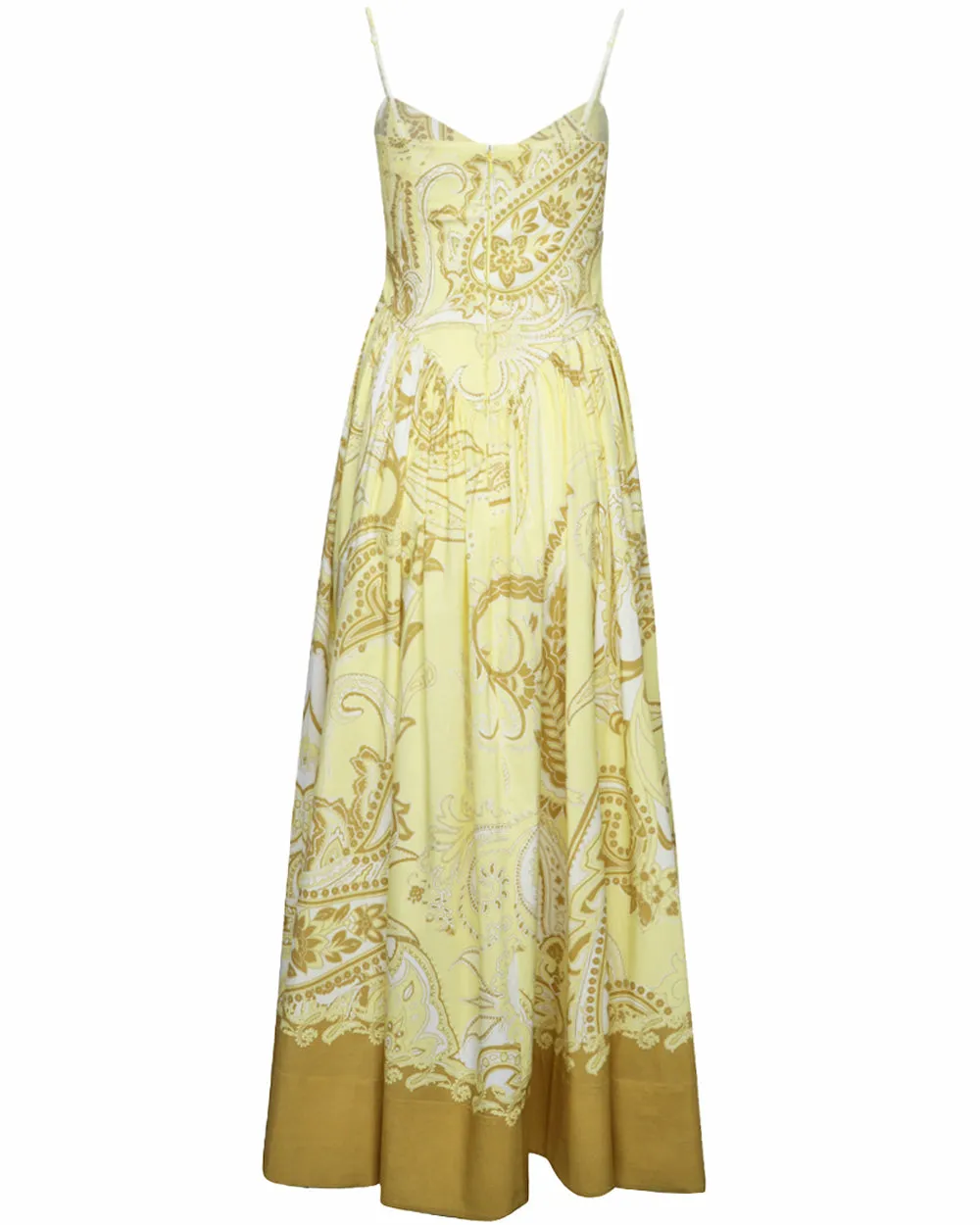 Light Yellow Fiza Maxi Dress