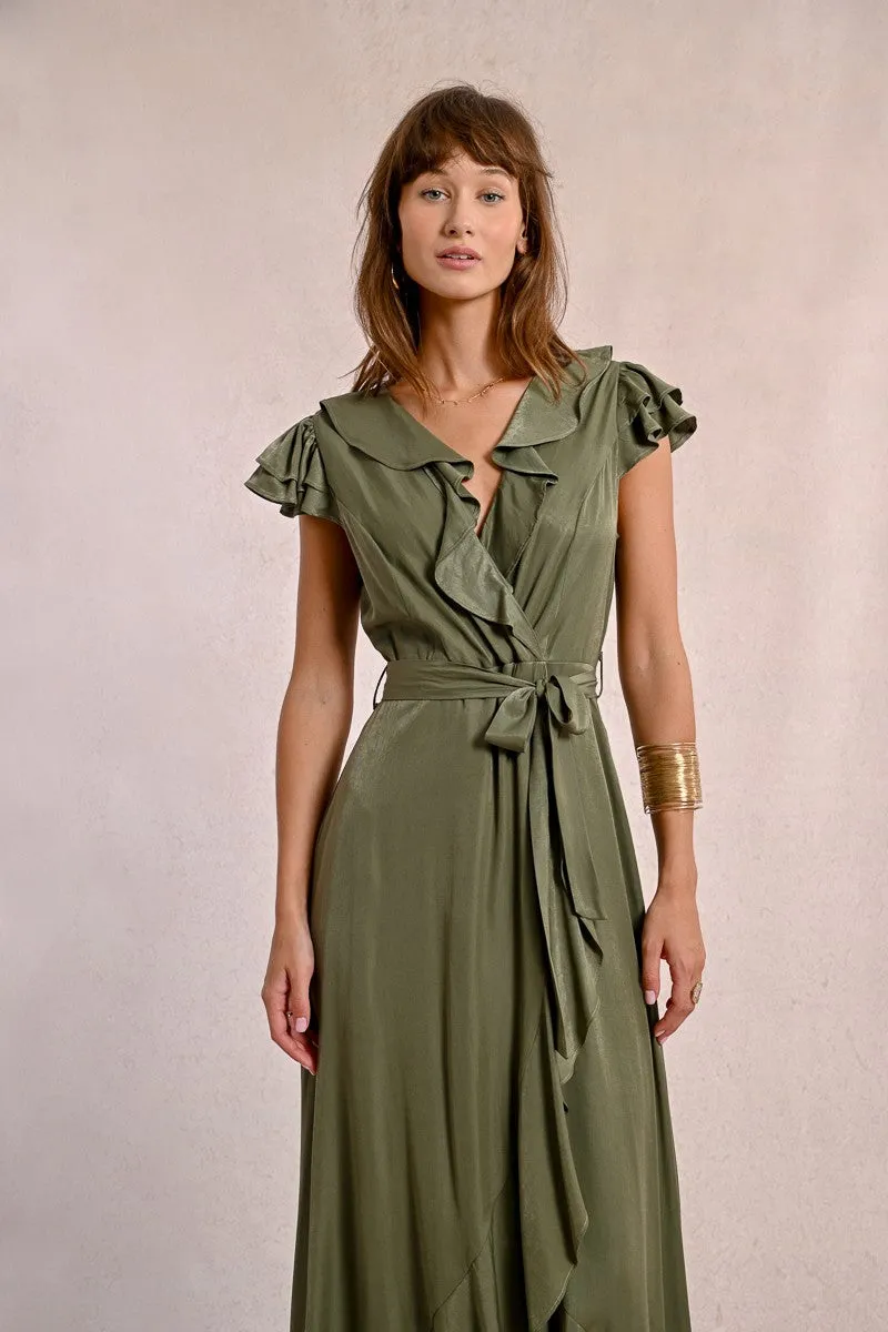 LONG ASYMMETRICAL DRESS
