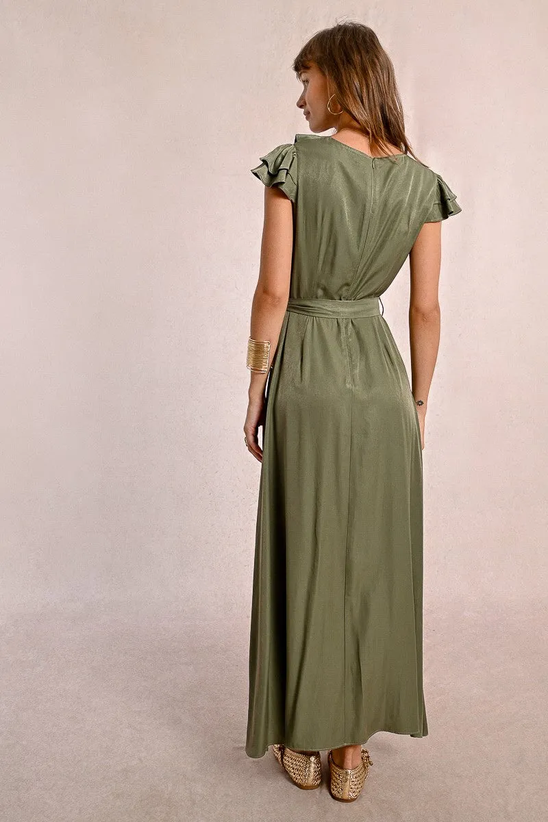 LONG ASYMMETRICAL DRESS