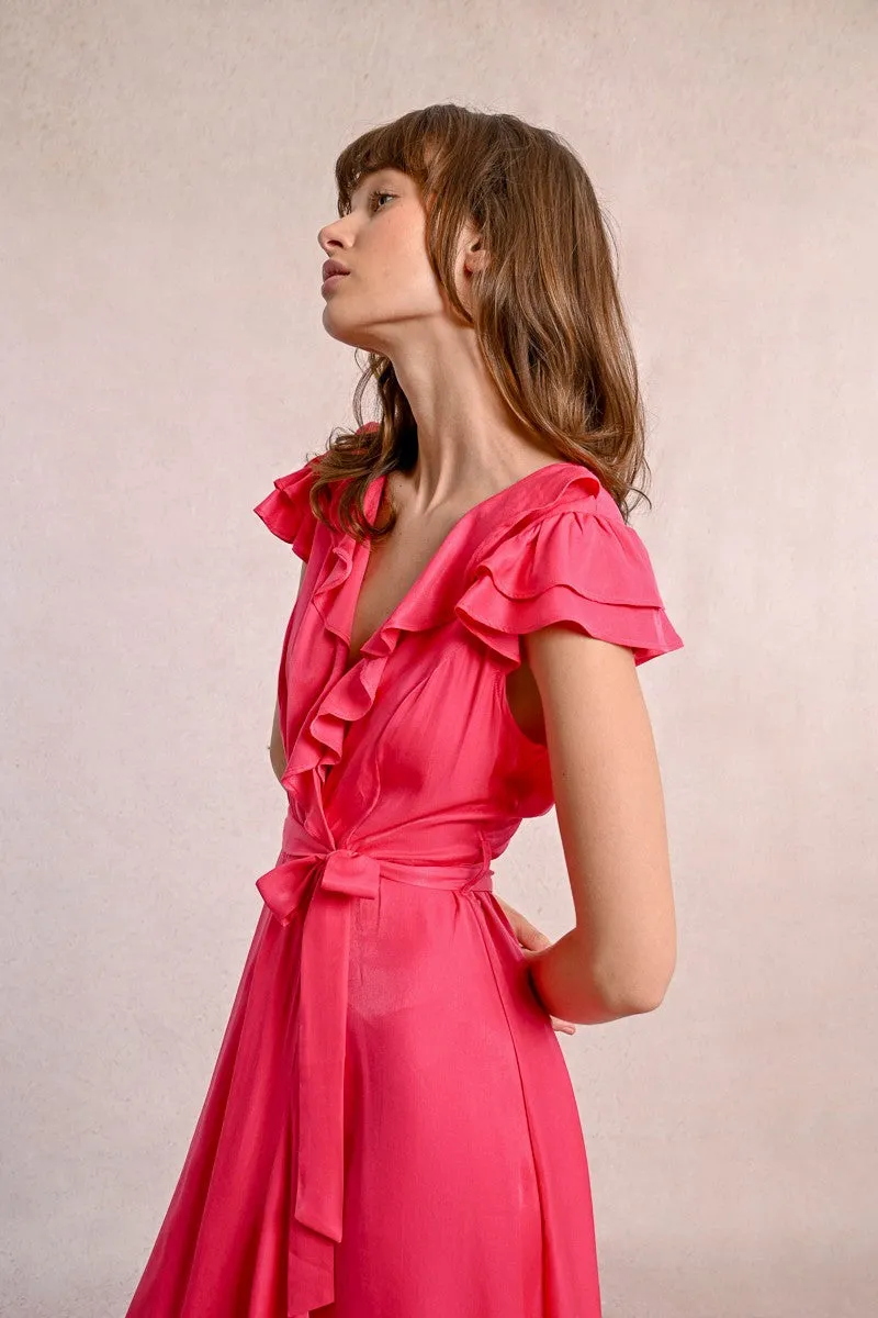 LONG ASYMMETRICAL DRESS