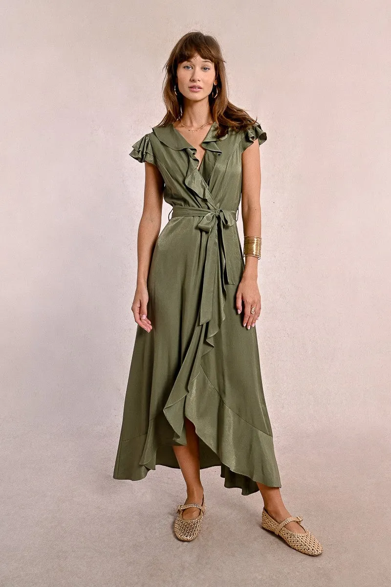 LONG ASYMMETRICAL DRESS