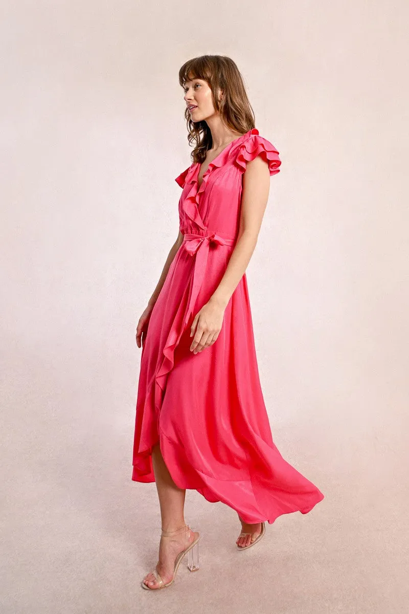 LONG ASYMMETRICAL DRESS