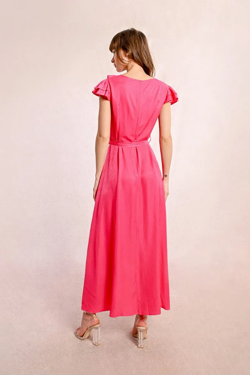 LONG ASYMMETRICAL DRESS