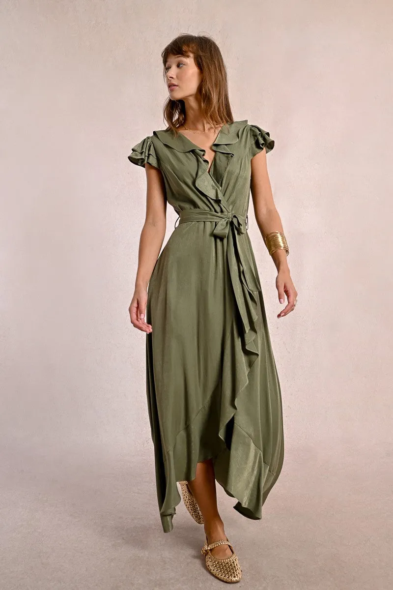 LONG ASYMMETRICAL DRESS