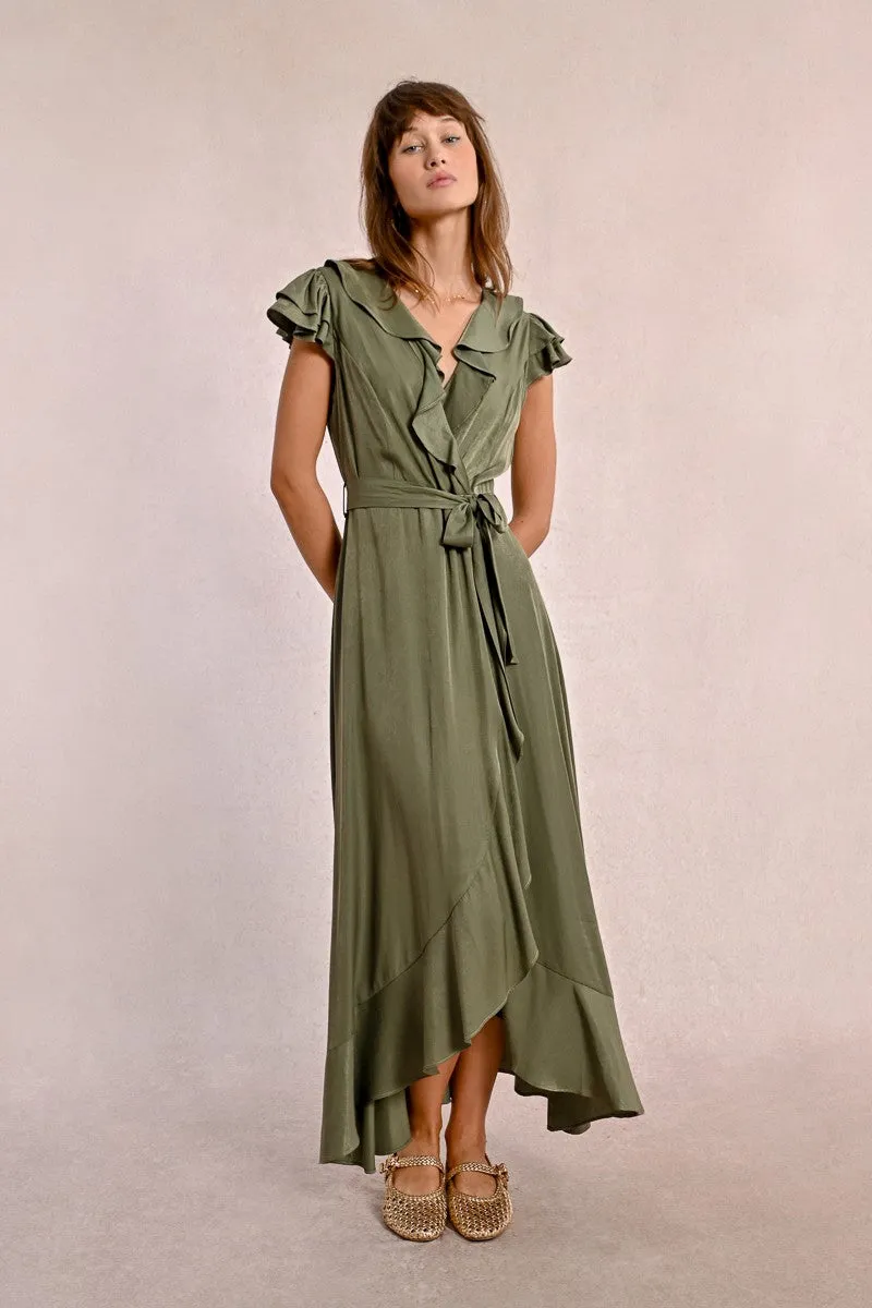 LONG ASYMMETRICAL DRESS