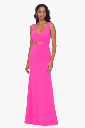 Lord & Taylor Cut Out Scuba Dress