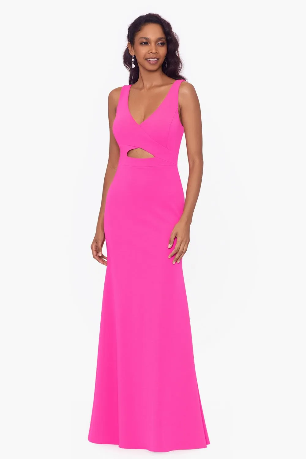 Lord & Taylor Cut Out Scuba Dress