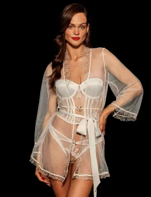Louise Ivory Robe