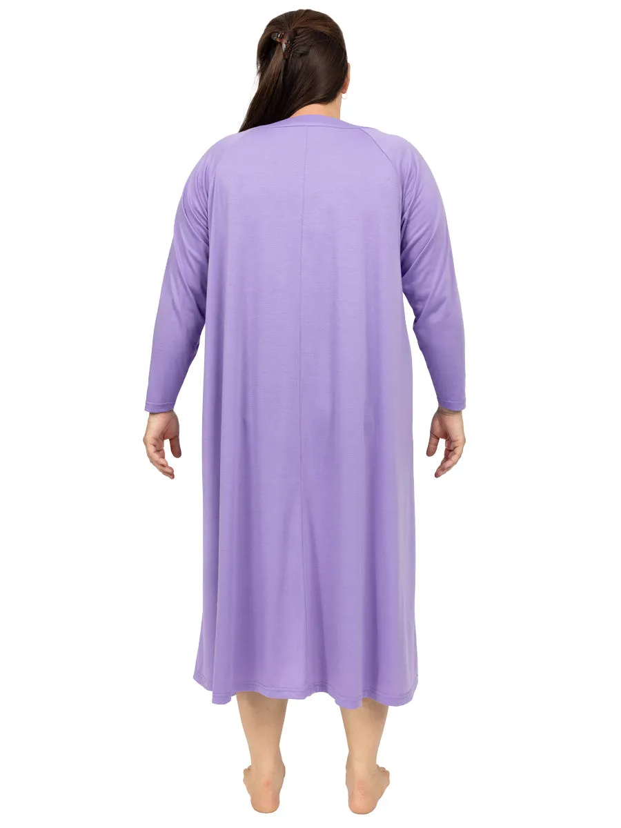 Lullaby Dressing Gown - Purple