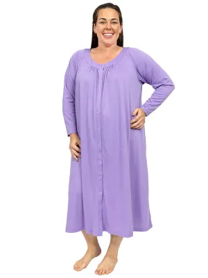 Lullaby Dressing Gown - Purple
