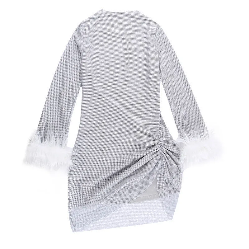 Matilda - Fashionable Slim fit Shiny Woman's Dress
