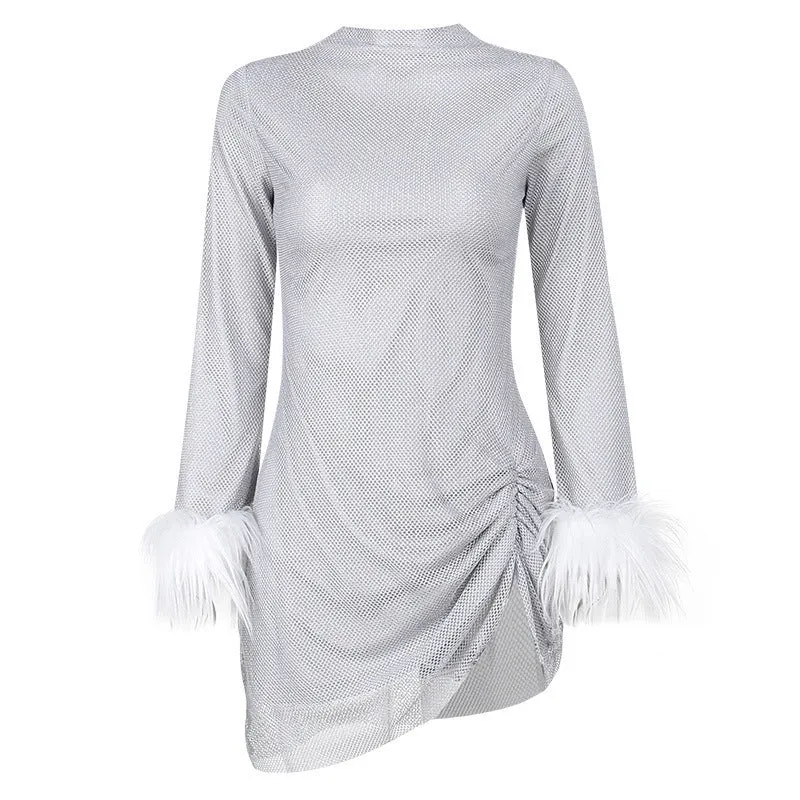 Matilda - Fashionable Slim fit Shiny Woman's Dress