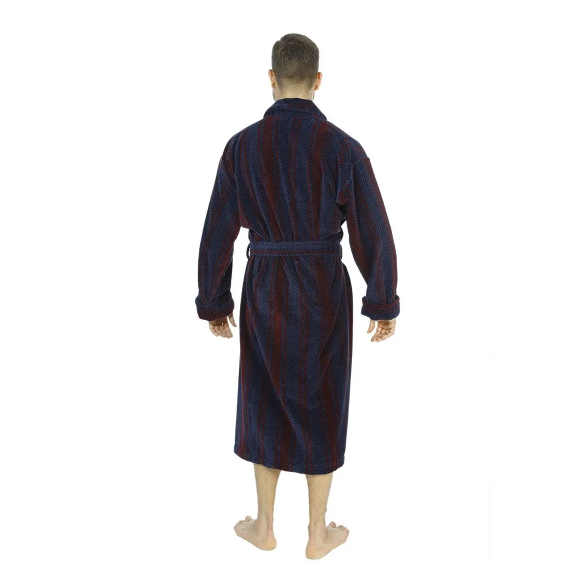 Mens Luxury Premium Egyptian Cotton 400 gsm Velour Gowns