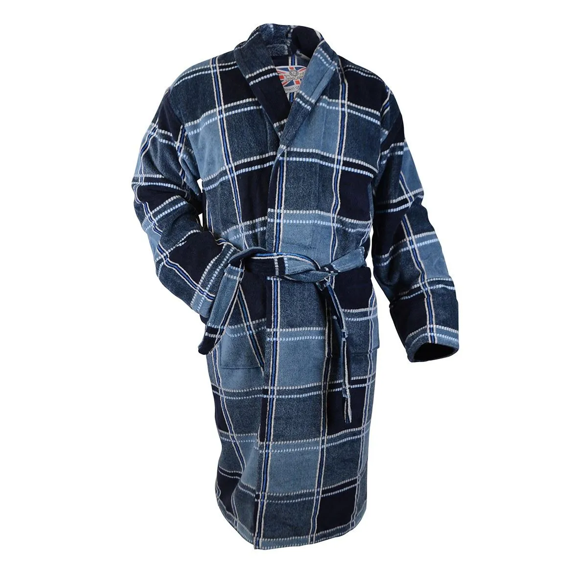 Mens Luxury Premium Egyptian Cotton 400 gsm Velour Gowns